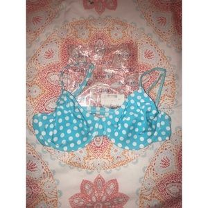 Polka Dot Bikini Top